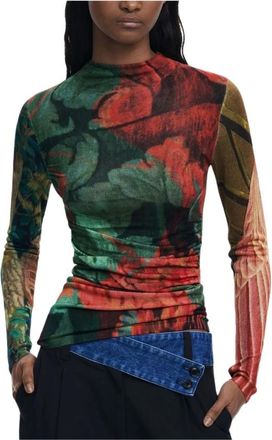 Desigual Maglia Lacroix Tapiz - - Tops - Donna - Multicolore - S