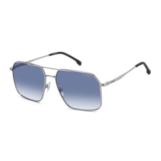 Carrera Sunglasses, unisex, Gray, 59 MM, Navigator Sunglasses with Double Bridge