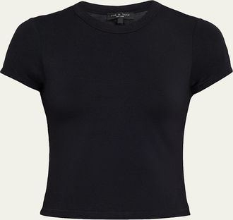 Rag & Bone Luca Jersey Baby Tee