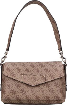 Guess Tassen, Dames, Bruin, ONE Size, Leer, Schoudertas