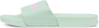 Freddy Ciabatte slider donna colori pastello con loghi a rilievo