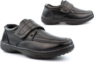 Generic Mens Casual Shoes Size 6 Boys Shoes Size 10 Lightweight Shoe Mens Strap Fastening Shoe Lightweight Strap Fastening Comfort Casual Sizes 6-12 Black 10 