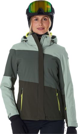 Killtec Skijacke KILLTEC KSW 67 WMN SKI JCKT, Damen, Gr. 46, grau (graugr&uuml;n), Obermaterial: 100% Polyester;Futter: 100% Polyester;F&uuml;llung: 100% Polyester, Jac