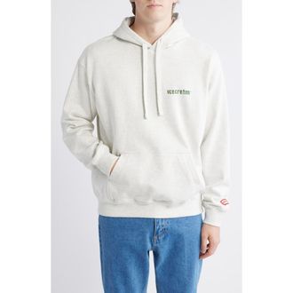 Icecream Display Graphic Hoodie in Light Heather Gray at Nordstrom, Size Xx-Large