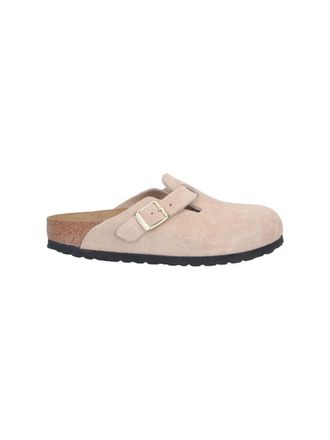 Birkenstock Boston Mules - Beige