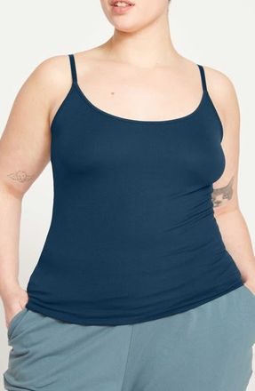 Universal Standard Foundation Camisole in Deep Sea Green at Nordstrom, Size X-Small