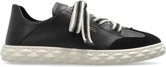 Jimmy Choo London Diamond Light Flex F - Dames - Sneakers - Zwart - 40 EU - Leer - Schoenen