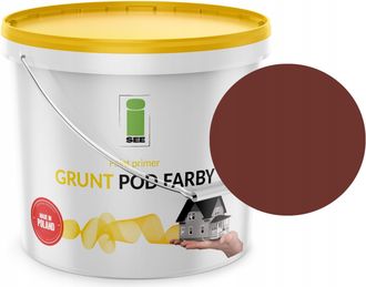 OEM Imprimaci&oacute;n De Silicona Para Pintura De Fachadas, Color Marr&oacute;n Rojizo, Tono Marr&oacute;n, 10 L