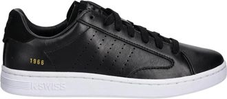 K-Swiss Lozan Klub LTH - Heren - Skateschoenen - Zwart - 40 EU - Leer - Fitness