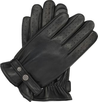 Kazar Guanti in Pelle con Cinturino - - Accessories - Uomo - Nero - L