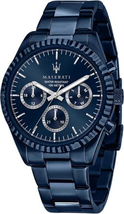 Maserati Blue Edition Horloge - Heren - Horloges - Blauw - ONE Size - Accessoires