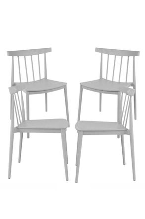 Regalos Miguel Packs Sillas Jard&iacute;n - Pack 4 Sillas Jako - Gris
