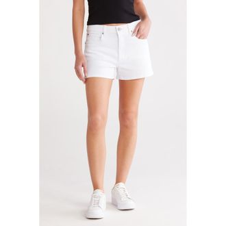 STS Blue Layne High Waist Denim Shorts in Optic White at Nordstrom Rack, Size 26