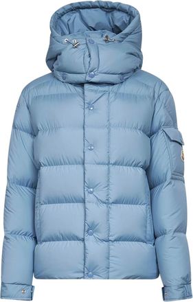 Moncler Piumino con cappuccio - Blu