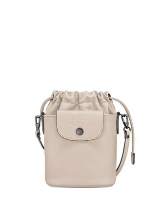 Longchamp Le Pliage Xtra mini bucket-tas - Wit