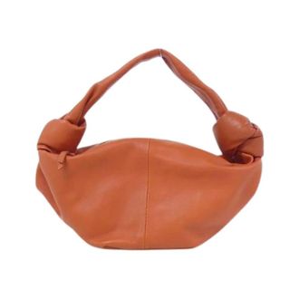 Bottega Veneta Pre-owned Handbags, female, Brown, Size: ONE SIZE Pre-owned Calf Bag