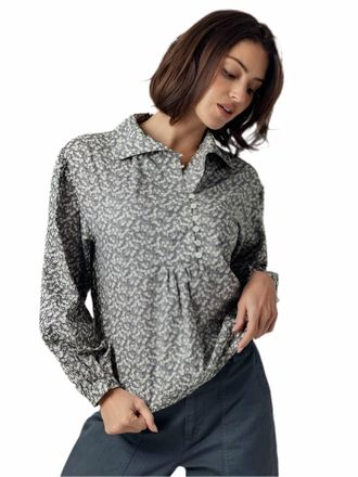 Sundays Elayne Long Sleeve Top In Grey