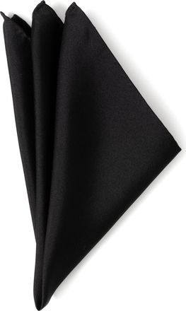 Cufflinks Inc. Black Silk Pocket Square at Nordstrom