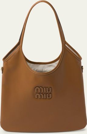 Miu Miu Ivy Leather Tote Bag