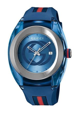 Gucci Sync Quartz Blue Dial Unisex Watch YA137104A