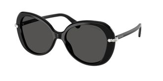 Swarovski SK6059 103887 Womens Sunglasses Black Size 55