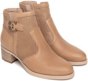 Nero Giardini Perforated Bootie in Brown at Nordstrom Rack, Size 5Us / 35Eu