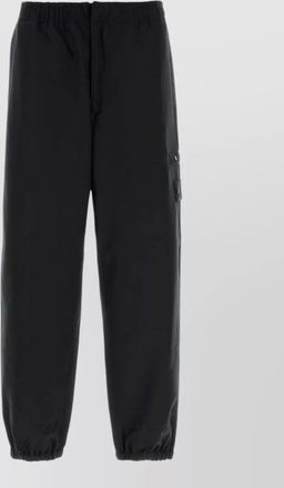 Stone Island wool blend cargo shorts