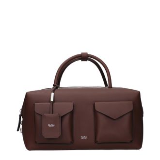 Max Mara handtassen voor dames bruin leer