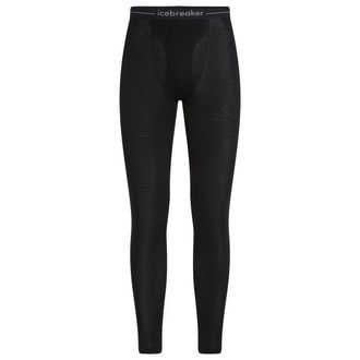Icebreaker 175 Everyday Leggings With Fly Lange Unterhose f&uuml;r Herren | schwarz