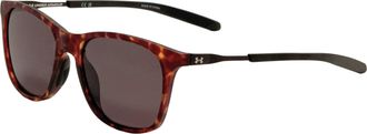 Under Armour Mens 54 mm Brown Sunglasses