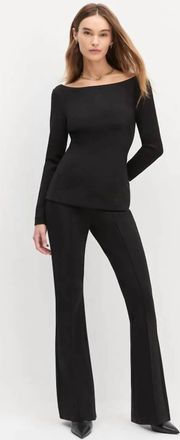 Favorite Daughter Cold Shoulder Top In Black