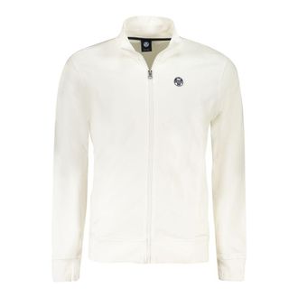 North Sails Witte Katoenen Heren Sweater