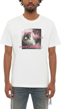 Off-white White Graphic Logo T-Shirt