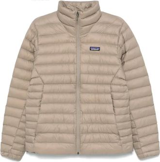 Patagonia Grijze Donsjas - Heren - Winterjassen - Grijs - S - Polyester - Jassen