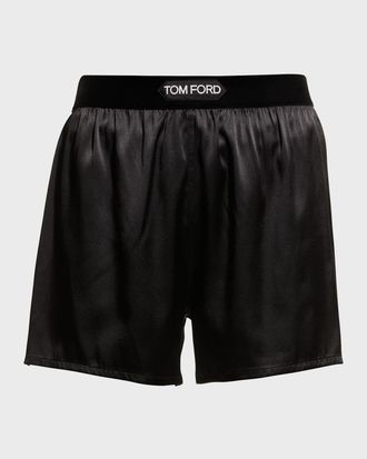 Tom Ford Silk Lounge Shorts