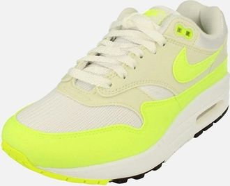 Nike Womens Nike Womens Air Max 1 Trainers DZ2628 100 - Yellow - Size: 6.5