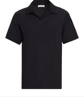 Frame Denim Mens Jacquard Polo Shirt