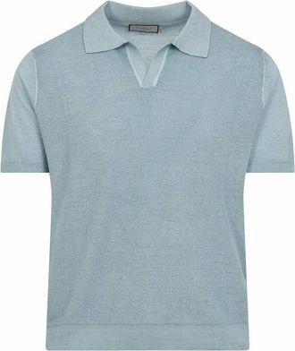 Canali Wool And Silk Polo