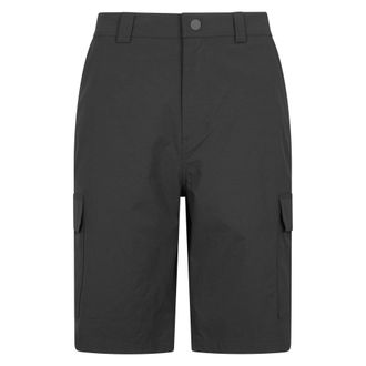 Mountain Warehouse Heren Delta Stretch Cargo Shorts (Zwart)