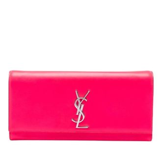Saint Laurent Pre-owned Cassandre Clutch - - Pre-owned - Donna - Rosa - ONE SIZE