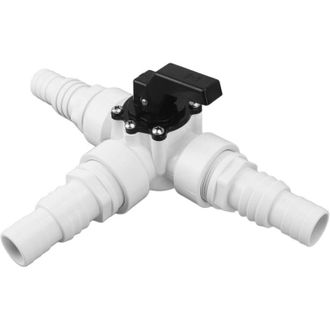 OEM V&aacute;lvula Desviadora De 3 V&iacute;as, V&aacute;lvula Desviadora Para Piscina, Rosca Hembra De 1,5 Pulgadas, V&aacute;lvula De Repuesto De 3 V&iacute;as Para Piscina De Jard&iacute;n -cre