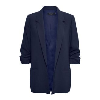 Soaked In Luxury Night Sky Blazer 3/4 Sleeves Classic Collar - female - Soaked in Luxury - Blazers - Blue - XS - Jackets