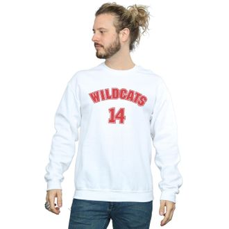 Disney Heren High School Musical The Musical Wildcats 14 Sweatshirt (Wit)