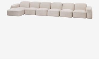 Sklum Divano modulare Bastian Chaise Longue Sinistra a 6 pezzi SKLUM