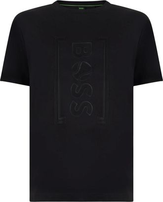 HUGO BOSS Iconische TL T-shirt - Heren - T-shirts - Zwart - S - Katoen - Tops