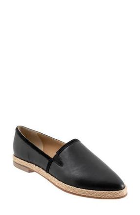 Trotters Estelle Espadrille in Black at Nordstrom Rack, Size 7.5