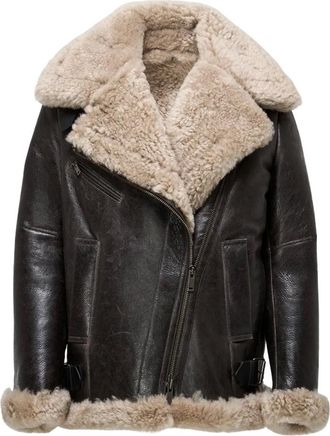VSP Cappotto in Shearling Antonella - - Jackets - Donna - Grigio - S