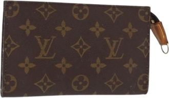 Louis Vuitton Pre-owned Clutches, female, Brown, Size: ONE SIZE Pre-owned Leather Clutch