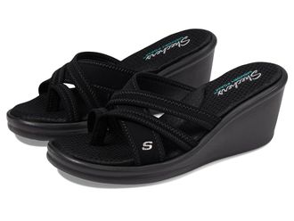 Skechers Rumblers Young At Heart Womens Sandals Black : 8.5 B - Medium, Synthetic