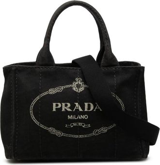 Prada Pre-owned Prada Small Canvas Canapa Logo Satchel Ladies DDN44S24989HAWF3